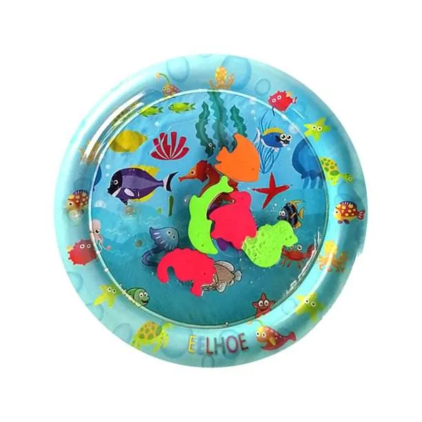 Attrezzature e giocattoli estivi per giochi acquatici Tappetino gonfiabile per irrigatore per cavalluccio marino per bambini